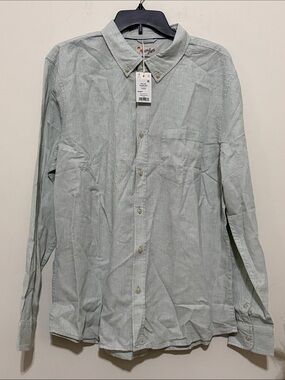 NWT Marine Layer Better Than Linen Shirt Size L